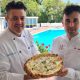 Claudio De Siena e Ciro Sicignano con la nuova pizza I Love Lorelei