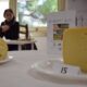 Un momento dellesame dei campioni di formaggio partecipanti alla Rassegna oggi 27 ottobre presso la sede della Camera di Commercio dellUmbria 3 300x300 MLKKN6
