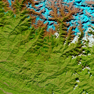 IBM NASA false color composite of the snow capped Himalayas 300x300 mV41tz