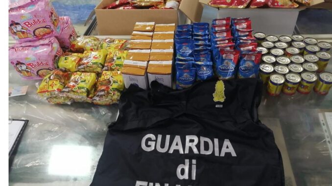Ancona: sequestrati alimenti potenzialmente pericolosi per la salute dei consumatori. Segnalato minimarket etnico
