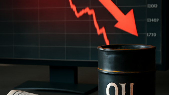 Immagine generata con intelligenza artificiale, a tema: borsa europa chiude calo bond petrolio londra