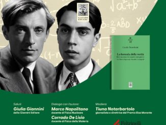 Locandina evento presentazione libro La formula della verità di Guido Trombetti alla Feltrinelli Napoli