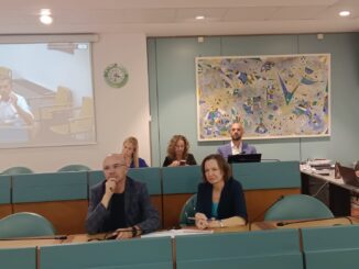 Foto della Commissione Bilancio della Regione Emilia-Romagna in riunione